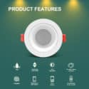 Gledopto Led Downlight, RGB+CCT, 6W, IP54, Zigbee