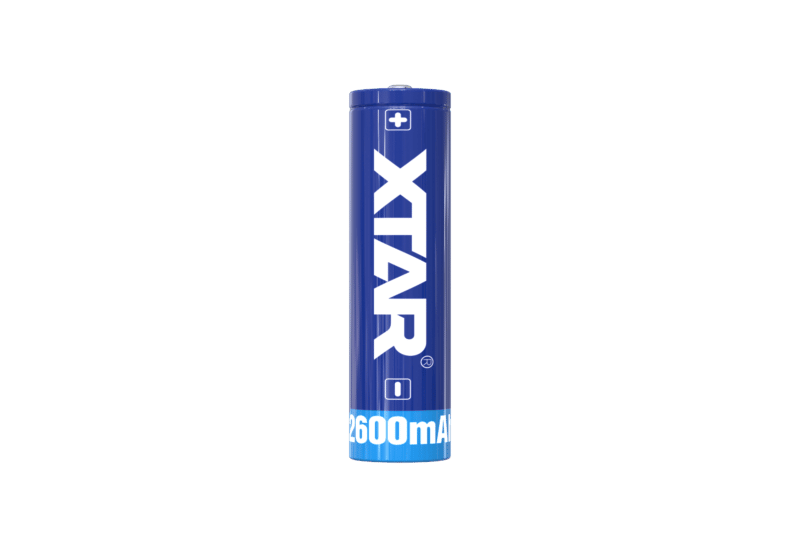 XTAR 18650 Batteri, 2600 mAh