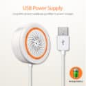 NEO Siren med temperatur & fuktmätare, ZigBee