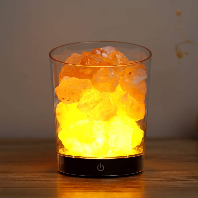 Himalaya salt lampa, nattlampa