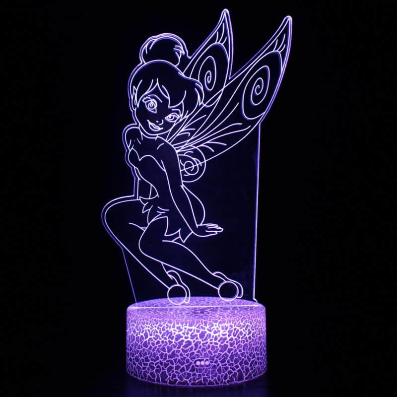 3D Led lampa - Fairy