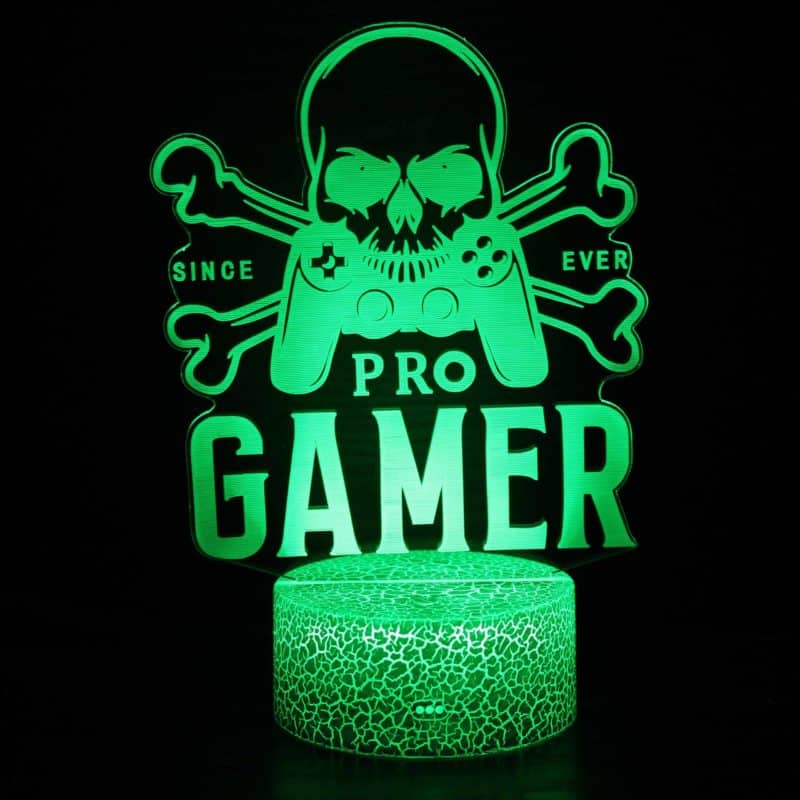 3D Led lampa - Pro Gamer