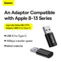 Baseus Ingenuity USB-A 3.1 till USB-C adapter