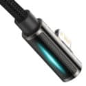 Baseus Legend Vinklad Snabbladdare USB-C till Lightning, 20w, 2m - Svart