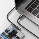 Baseus Legend Vinklad Snabbladdare USB-C till USB-C, 100w, 2m - Svart