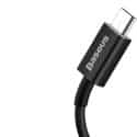 Baseus Superior Snabbladdare USB-A till Micro-USB Kabel, 2A, 1m - Svart