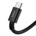 Baseus Superior Snabbladdare USB-A till USB-C Kabel 66W 2m - Svart