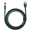 Baseus Zinc Magnetisk Kabel USB-A till Lightning Kabel, 2.4A, 1m - Grön