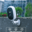 Övervakningskamera med Wifi, Solcell, 3 MP  Utomhus